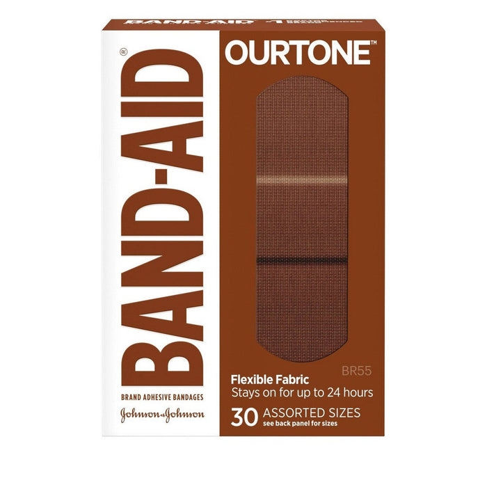 Band-Aid Brand OURTONE Flexible Fabric Bandages – 30 Count by Pasteur Pharmacy