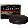 Madina African Black Soap Cocoa Butter With Vitamin E 3.5 Oz