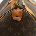 Louis Vuitton Monogram Canvas Brown Speedy 40 Tote Bag #4660 by Bolt Boutique