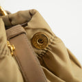 Prada Nylon Tessuto Beige Gaufre 2Way Shoulder Bag Beige #4674 by Bolt Boutique