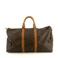 Louis Vuitton Monogram Canvas Brown Keepall 50 Boston Bag #4680 by Bolt Boutique