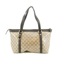 Gucci GG Crystal Monogram Abbey Zippered Tote Bag #4690 by Bolt Boutique