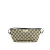 Gucci GG Canvas Black Beige x Black Pochette Bag #4695