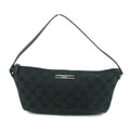 Gucci GG Canvas Black Boat Pochette Bag #4696 by Bolt Boutique