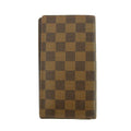 Louis Vuitton Brown Damier Ebene Porte Long Wallet #4697 by Bolt Boutique