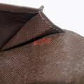 Louis Vuitton Brown Damier Ebene Porte Long Wallet #4697 by Bolt Boutique