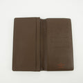 Louis Vuitton Brown Damier Ebene Porte Long Wallet #4697 by Bolt Boutique