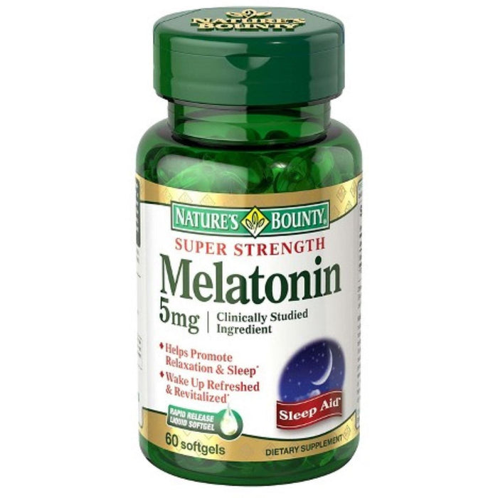 Nature's Bounty Sleep Health Melatonin Rapid Release Softgels, 5 Mg by Pasteur Pharmacy
