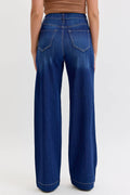 Renae High Rise Pull-On Wide Leg Denim by Boutique 23