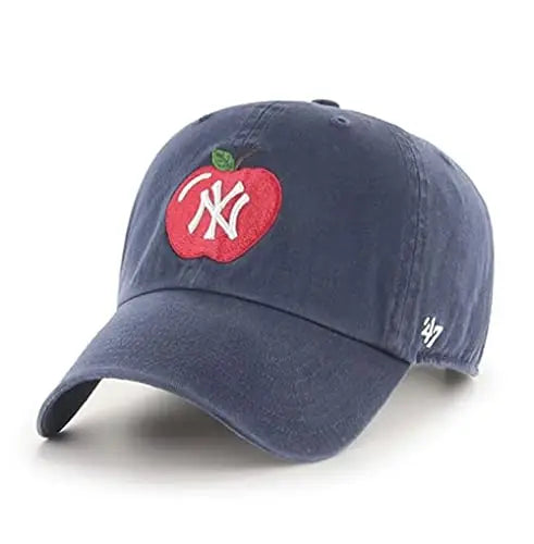 47 Brand New York Yankees Navy Harvest Clean Up Adjustable Hat by I-Max Fashions