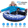 47-Inch Inflatable Snow Tube by DailySale