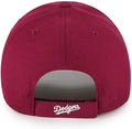47 MLB Los Angeles Dodgers MVP Clean Up Adjustable Cap Cardinal Red by I-Max Fashions