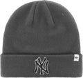 47 MLB New York Yankees Brand Cuff Knit Hat Beanie - Charcoal Gray by I-Max Fashions