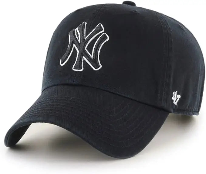 47 MLB New York Yankees Clean Up Adjustable Baseball Cap BKA by I-Max Fashions