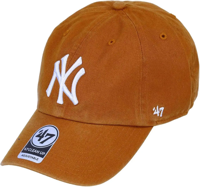 47 MLB New York Yankees Clean Up Adjustable Baseball Cap BOB by I-Max Fashions