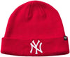47 MLB New York Yankees Cuffed Knit Winter Hat Red