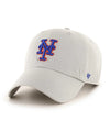 47 New York Mets Clean Up Baseball Cap, Gray