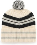 47 New York Yankees Beanie Cuffed Pom Knit Winter Hat, Stretch Fit, by I-Max Fashions