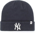 47 New York Yankees Beanie Hat - MLB NY Cuffed Winter Knit Cap by I-Max Fashions