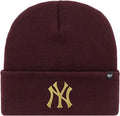 47 New York Yankees Beanie Mens Womens Cuffed Knit Winter Hat by I-Max Fashions