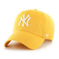 47 New York Yankees Clean Up Adjustable Baseball Cap, Yellow Gold, One Size by I-Max Fashions