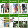 47-Pieces: Emergency Survival Kit EDC Gear Equipment Tool with Pouch by DailySale