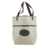 Gucci Navy GG Canvas Coated Vintage Tote Bag #4705