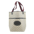 Gucci Navy GG Canvas Coated Vintage Tote Bag #4705 by Bolt Boutique