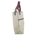 Gucci Navy GG Canvas Coated Vintage Tote Bag #4705 by Bolt Boutique