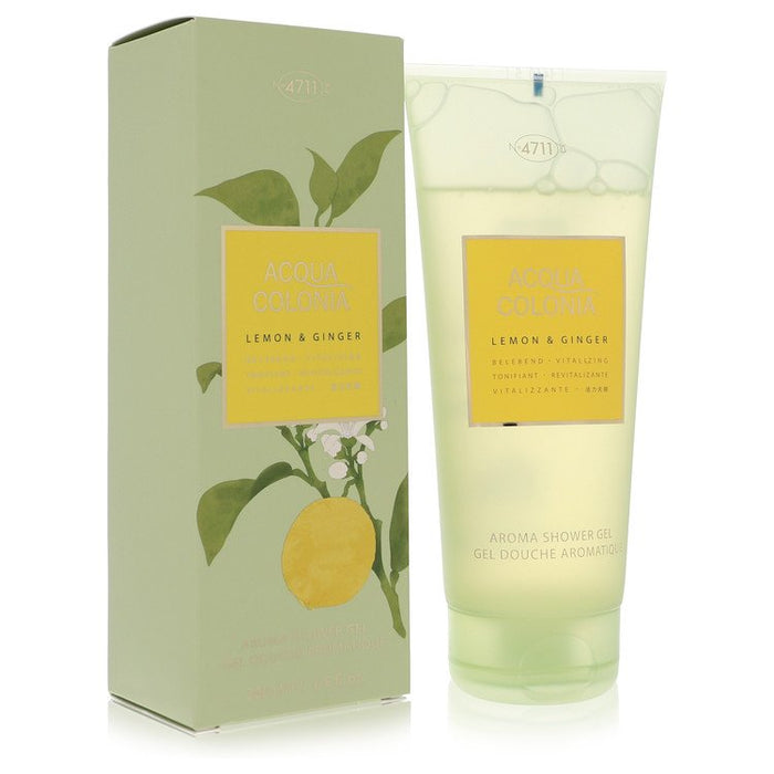 4711 ACQUA COLONIA Lemon & Ginger by 4711 Shower Gel 6.8 oz for Women by Avera Group