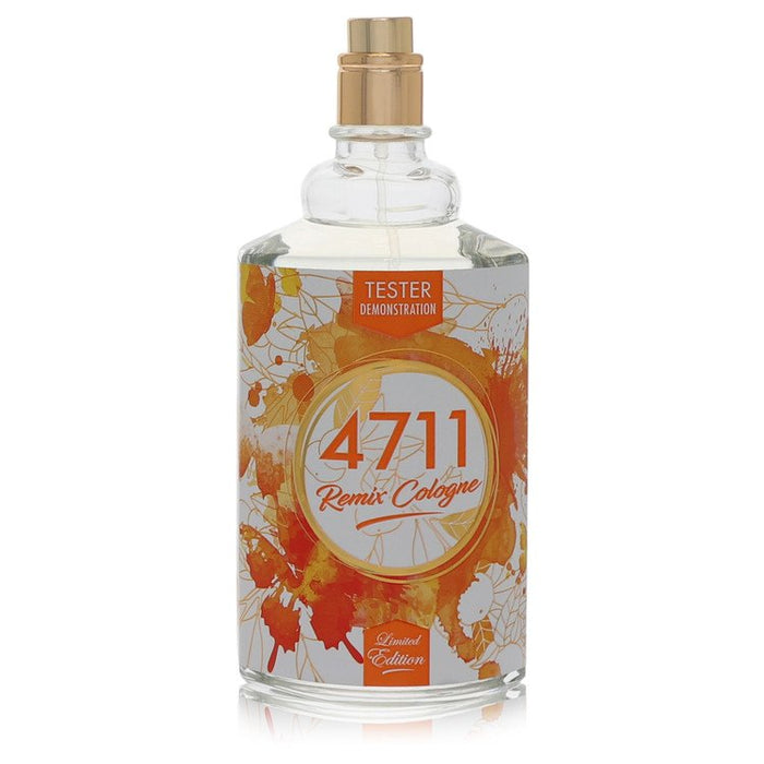 4711 Remix Orange by 4711 Eau De Cologne Spray (Unisex Tester) 3.4 oz for Women by Avera Group