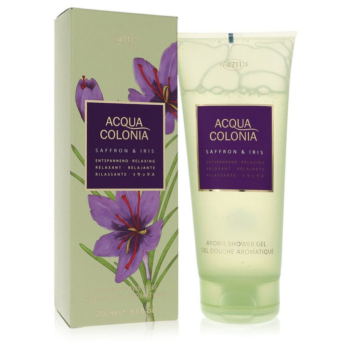 4711 Acqua Colonia Saffron & Iris by 4711 Shower Gel 6.8 oz for Women by Avera Group