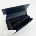 Gucci Denim Blue Marmont Continental Long Wallet #4717 by Bolt Boutique