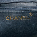 Chanel Black Lambskin Quilted Top Logo Shoulder Bag #4732 by Bolt Boutique