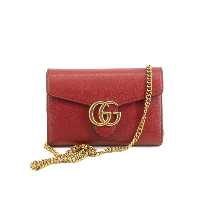 Gucci GG Marmont Wallet on a Chain Shoulder Bag #4737 by Bolt Boutique