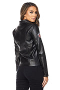 Patches Motorcycle Jacket by The House of Stylez