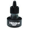 Higgins Waterproof Pigmented Drawing Ink, 1 oz Bottle, Black