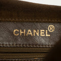Chanel Brown Suede Handle Logo Tote Bag 4 Series #4752 by Bolt Boutique
