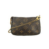 Louis Vuitton Monogram Canvas Brown Mini Pochette Accessories Clutch #4753
