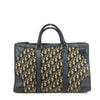 Christian Dior Blue Trotter Canvas Mini Boston Bag #4783