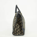 Christian Dior Blue Trotter Canvas Mini Boston Bag #4783 by Bolt Boutique
