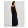 Lauren Ralph Lauren Womens Navy Sleeveless Maxi Evening Blouson Dress by Vanessa Jane