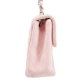 Chanel Small Single Flap Pink Cotton Shoulder Bag #4796 by Bolt Boutique
