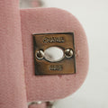Chanel Small Single Flap Pink Cotton Shoulder Bag #4796 by Bolt Boutique