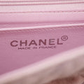 Chanel Small Single Flap Pink Cotton Shoulder Bag #4796 by Bolt Boutique