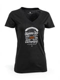 Levelwear NCAA Oklahoma State Cowboys Women Anthem Entice Tee, Medium, Black by Vanessa Jane