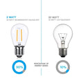 48 Ft. LED String Lights Outdoor Commercial Grade Waterproof Bulbs by DailySale