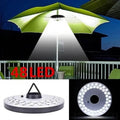 48 LED Lights Waterproof Umbrella Pole Lights for Patio Umbrellas by DailySale
