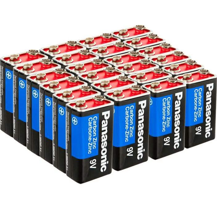 48-Pack: Panasonic Super Heavy Duty 9V Batteries by DailySale