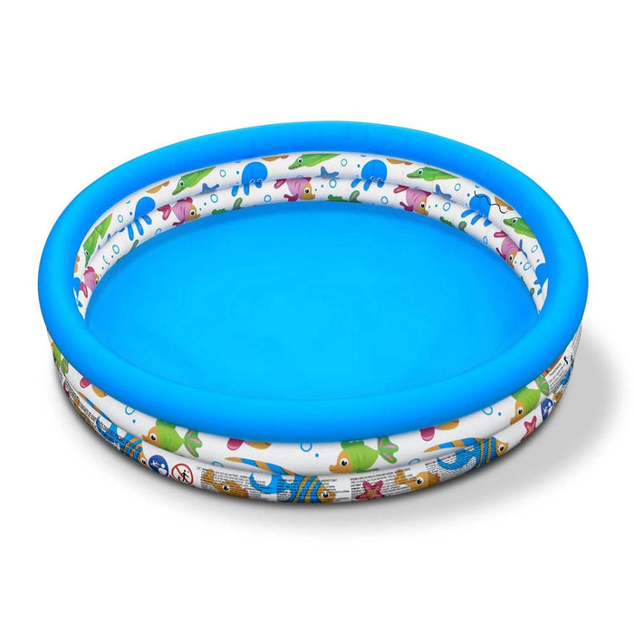 48 x 10 Inflatable Swimming Pool with 3 Velvets Water Drain Plug by DailySale